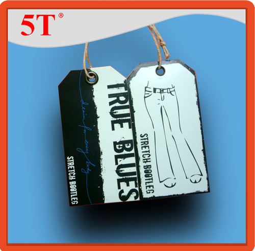 Black And White New Inspiration True Blues Stretch Bootleg Hang Tags