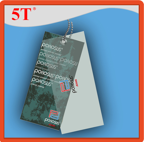 Green And White Classic Origin Jeans Hang Tags For Famous Brand