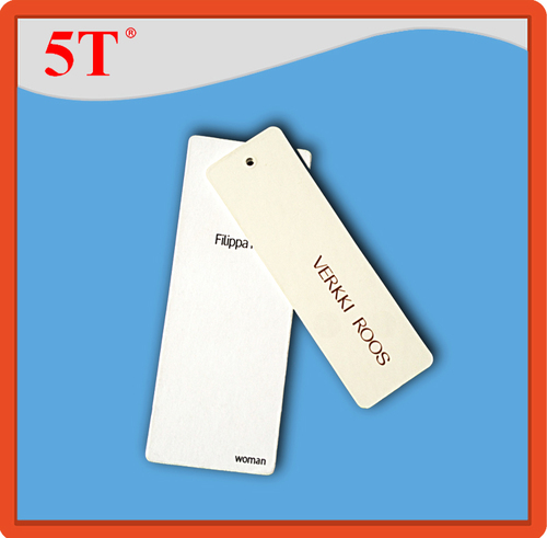 White Verkki Roos Simple Style Designing Hang Tags