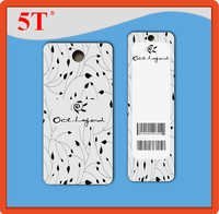 White Akdmks Black Hang Tags With Barcode And Partial Epoxy Sticker