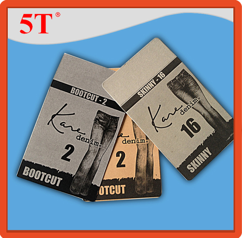 Cream And Gray Skinny Jegging Woman Fit Jeans Hang Tags