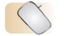 Center Glass - Glass, 10x5 Inches, Rectangular Convex | Clear Visibility, Shatter Resistant, Clip-On Mounting