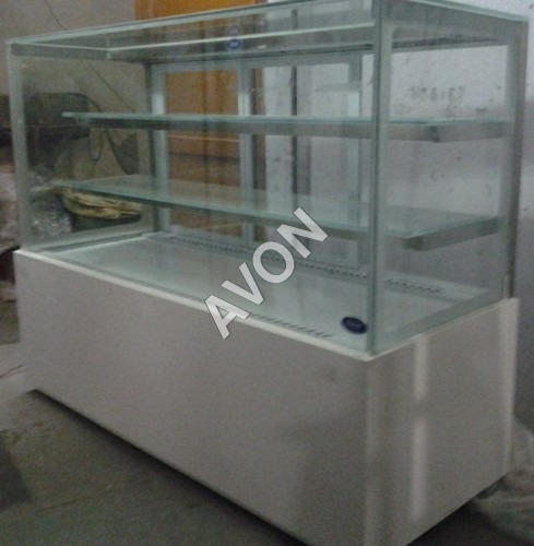 Display cuboid with courian(CRISTAL SILVER E3)
