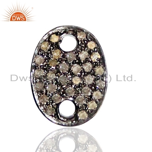 Wholesale Pave Diamond Connector Finding