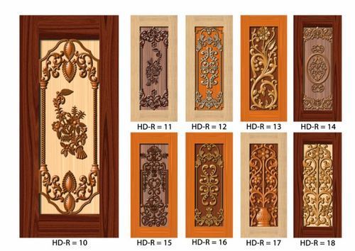 3D Carving Door Skin Print