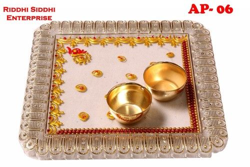 Decorative Festive Pooja Thali