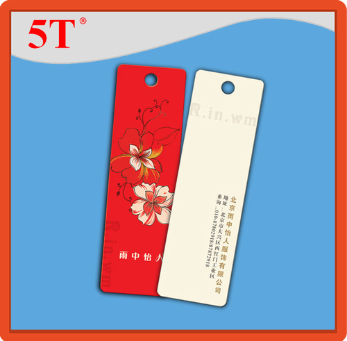 Paper Red Clothing Hang Tags