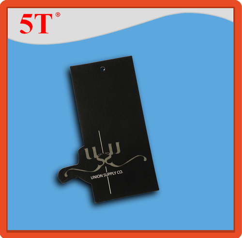 Black Uv Varnish Printed Price Tags
