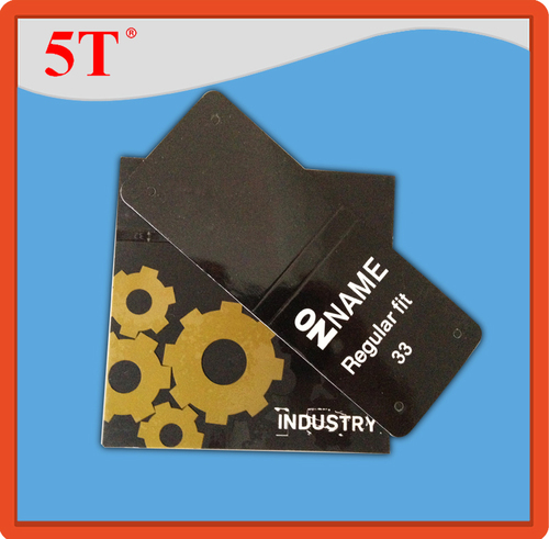 Black Industry Design Hang Tag