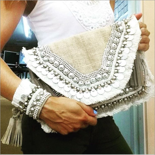 Cream Vintage Clutches