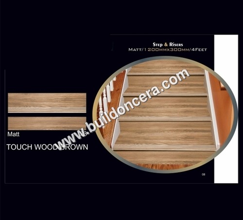 Decorative Stair Riser Application: Ceiling Tiles