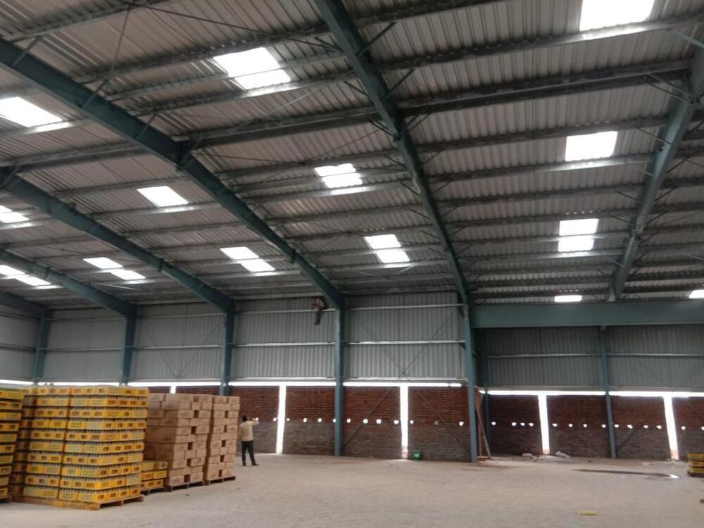 As Per Requirement Prefabricated Industrial Shed