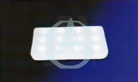 Spotting Plate - Porcelain, Rectangular, 6-12 Wells | Chemical Resistant, Easy Cleaning, Durable