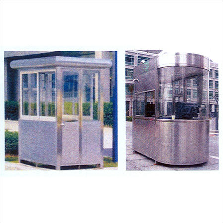 Stainless Steel Security Booth