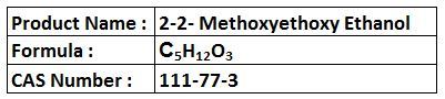 2-2- Methoxyethoxy Ethanol