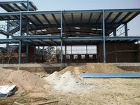 Mezzanine Building - Steel Structure, 25 Year Lifespan, .50 Mm Wall Thickness | Eco-friendly, Corrosion Resistant, Open To Below Floor