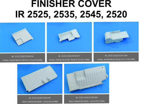 IR 2525 , 2535, 2545, 2520 FINISHER COVER