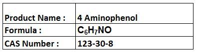 4 Aminophenol
