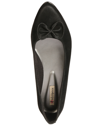 Formal Fancy Black - PU Leather, Multiple Sizes, Black | Slip-On, Elegant Style, Comfortable Fit, Durable Material, Flat Heel, Lightweight Synthetic Sole