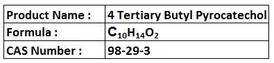 4 Tertiary Butyl Pyrocatechol