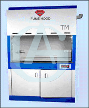 FUME HOOD WOODEN - Duro Board, 3x2x6 ft, Mica Lamination | Toxic Containment, Vapor Extraction, Epoxy Paint Finish, Steel Work Surface