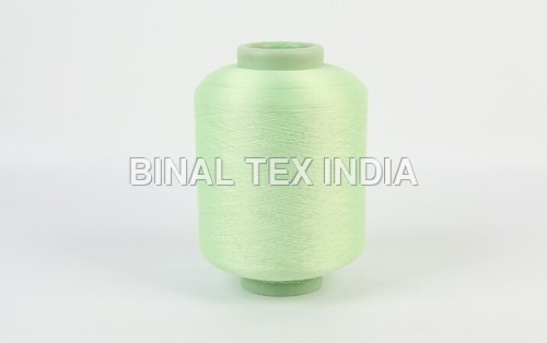 White Elastic Covered Thread