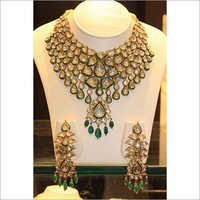 Royal Polki Gold Necklace
