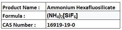 Ammonium Hexafluosilicate