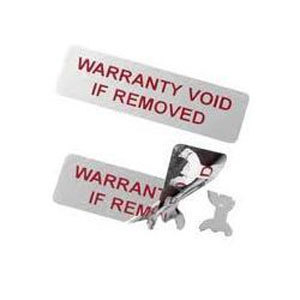 Warranty Labels