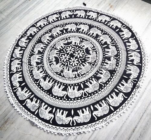 round tapestry