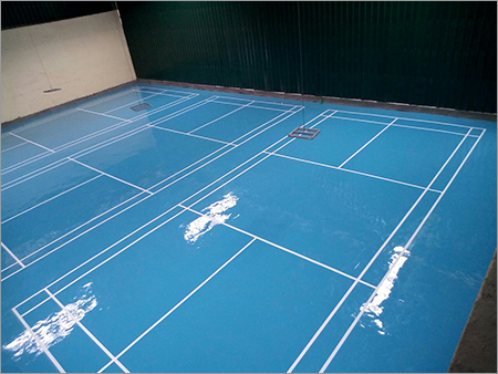 Badminton Court Epoxy Flooring