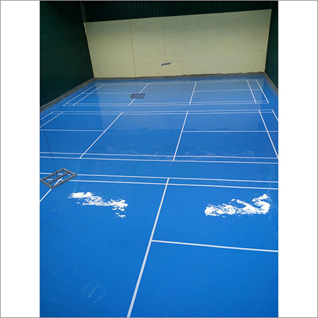 Epoxy Flooring System for Badminton Court