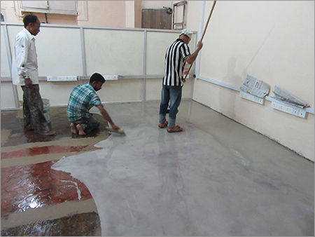 Application of Epoxy Base Coat