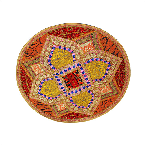 Zari Round Table Cover