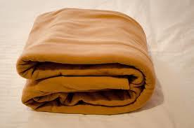 Brown Fleece Polar Blanket