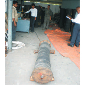 Dredge Hose Under Hydrostatic Testing