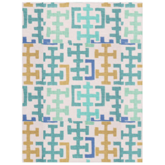 Geometrical Print Fleece Blanket
