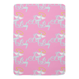 Pink Angel Baby Blankets