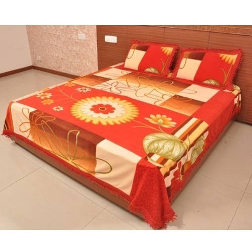 Suede Bed Sheet With Pillow Covers