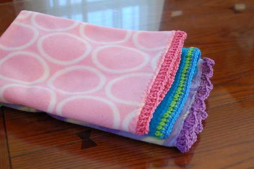 Border Printed Blankets