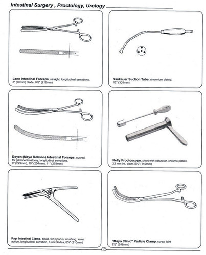 INTESTINAL SURGERY, PROCTOLOGY, UROLOGY