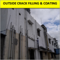 Exterior Wall Crack Filling Coating Service