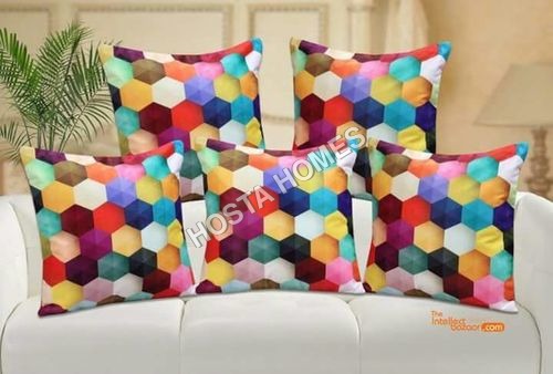 Knitted Printed Cushion Cover