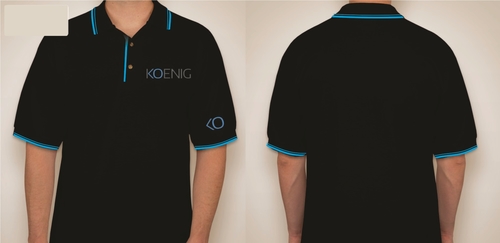 STRIPE POLO - Cotton Customized Sizes All Colors | Embroidered Logo Short Button Collar Long Sleeves 12-Month Warranty Unisex Fit