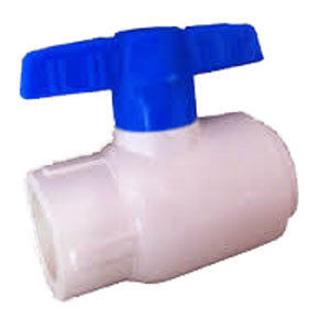 White Cpvc Ball Valve