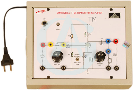 AMPLIFIERS CH> COMMON EMITTER TRANSISTOR AMPLIFIER