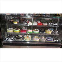 Bakery Display Case - Stainless Steel, Variable Capacity With Customizable Dimensions | Ample Space, Durable Build, Easy Cleaning, Elegant Design, Energy Efficient, Enhanced Sales, Good Visibility, Temperature Control, Adjustable Shelves, 220v Power, R134a Refrigerant, 1 Year Warranty