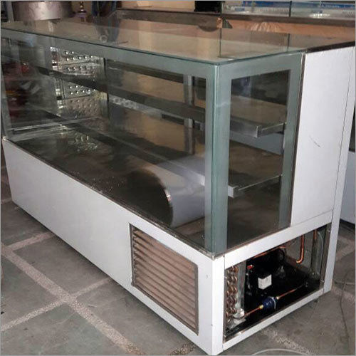 Countertop Refrigerated Cake Showcase Bakery Cabinet Cooling Display Case  with LED Light Right Angle Back Door Tabletop - AliExpress