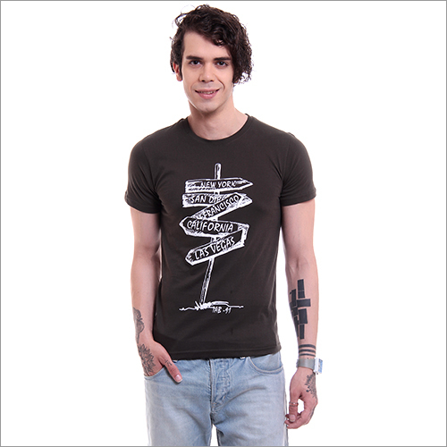 Men's Printed Polo T-Shirt