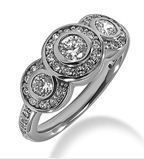 Pave Set Rings